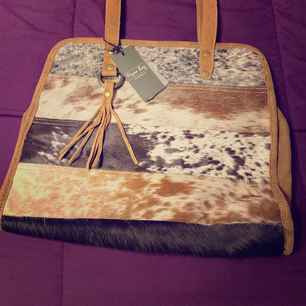 Authentic Myra Cowhide Purse 👜
